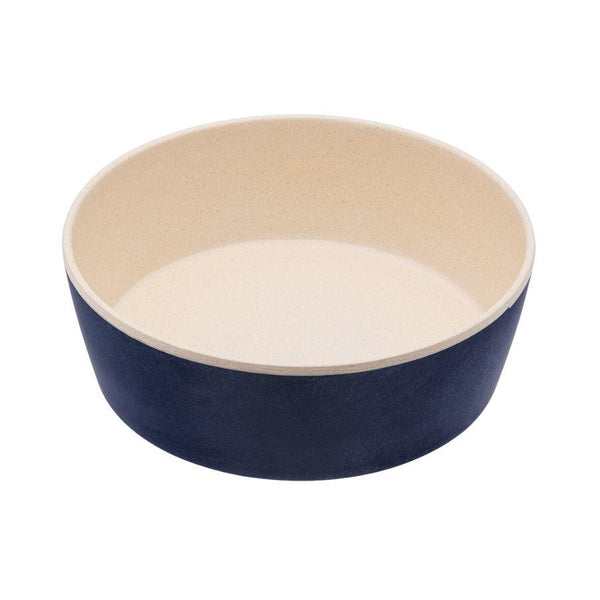 Beco Bowl Azúl Intenso, bowl ecológico de bambú y cáscara de arroz. Libre de BPA, apto para lavavajillas, ideal para un hogar moderno y sostenible.