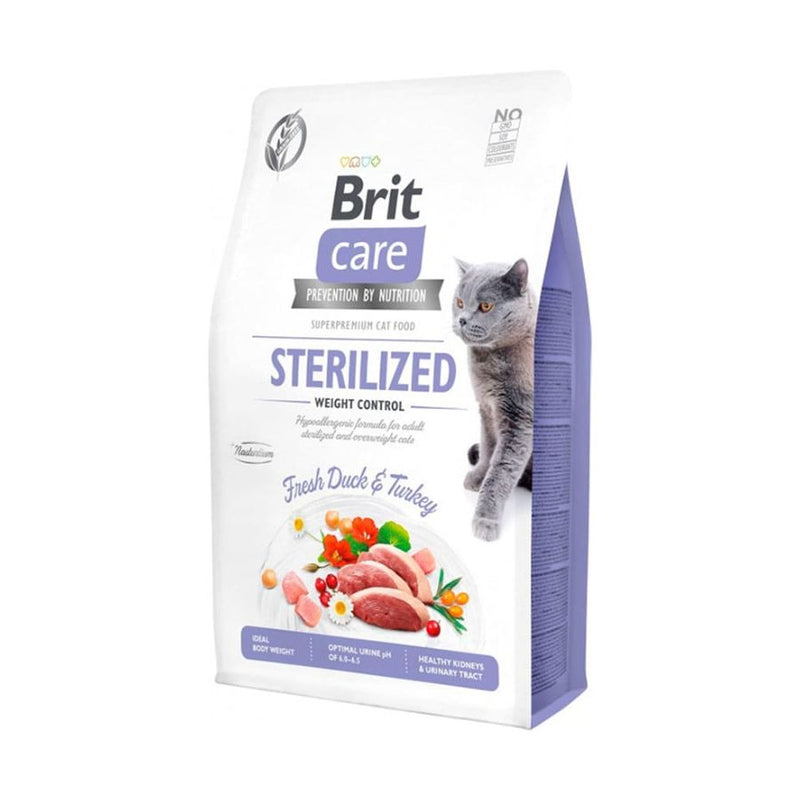 Brit Care Gato Grain Free Sterilized Weight Control 2KG