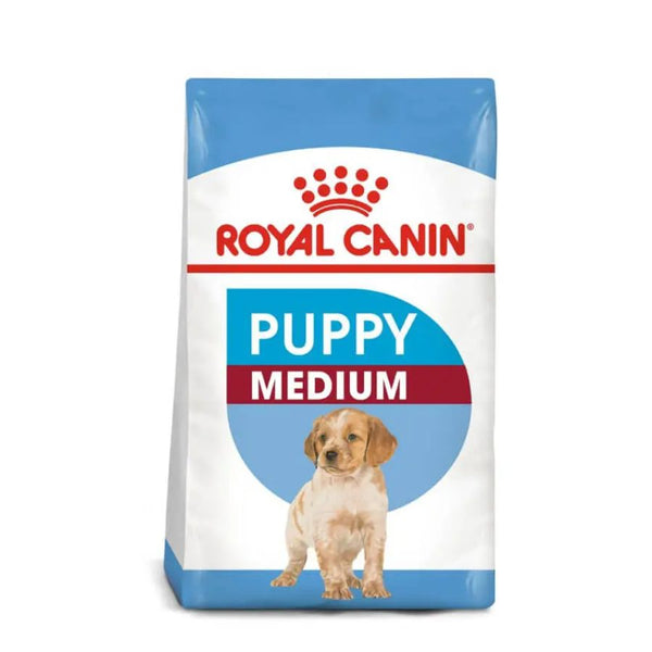 Royal Canin Medium Puppy: Alimento completo para cachorros de raza mediana, apoya crecimiento, desarrollo muscular y óseo, salud digestiva e inmunológica. Ingredientes de alta calidad.