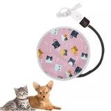 Almohadilla térmica Redonda para mascotas MarbenPets