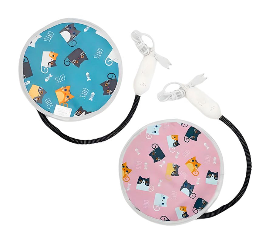 Almohadilla Térmica para Mascotas MarbenPets: garantiza comodidad y calor a tus mascotas con control de temperatura ajustable, material impermeable y protección contra sobrecalentamiento. ¡Ideal para los días fríos! 🐾🔥