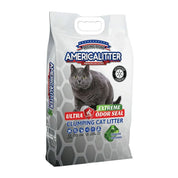 Arena America Litter Ultra Odor Seal Extreme 15kg 🐱 con zeolita natural y aglomeración extra dura. Controla olores y facilita la limpieza del arenero.