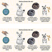 Balm de Karité CoolPet 10 ML, bálsamo hidratante natural para mascotas 🐾. Ideal para patas y nariz. Biodegradable y seguro para consumo animal.