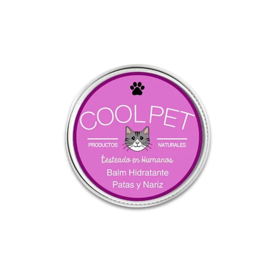Balm de Karité para Gatos CoolPet 🐱, hidrata y regenera patas y nariz de forma natural. Apto para consumo animal, ideal para pieles sensibles.