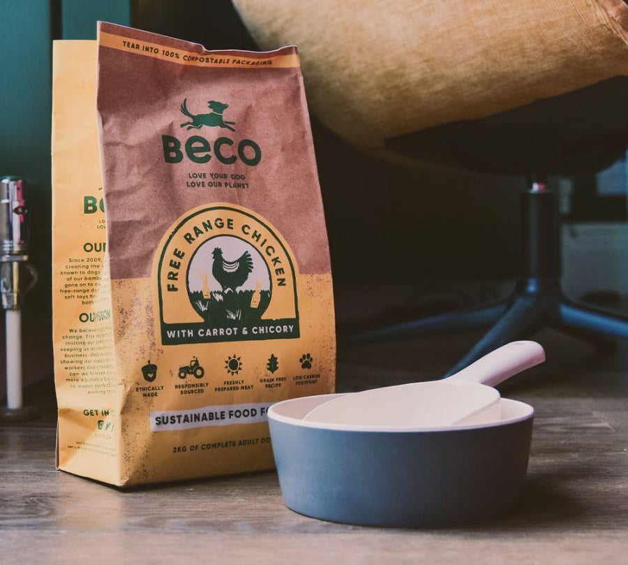 Beco Bowl  Azúl Intenso, bowl ecológico de bambú y cáscara de arroz. Libre de BPA, apto para lavavajillas, ideal para un hogar moderno y sostenible.