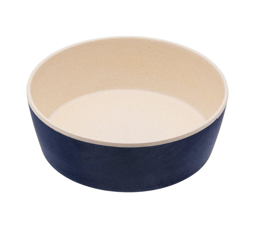 Beco Bowl  Azúl Intenso, bowl ecológico de bambú y cáscara de arroz. Libre de BPA, apto para lavavajillas, ideal para un hogar moderno y sostenible.