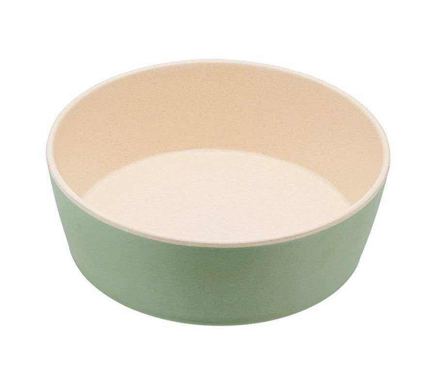Beco Bowl Verde Azulado, bowl ecológico de bambú y cáscara de arroz. Libre de BPA, apto para lavavajillas, ideal para un hogar moderno y sostenible.