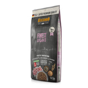 BELCANDO Finest Light 4kg 🐶🍃, el alimento perfecto para perros adultos de razas pequeñas y medianas con tendencia al sobrepeso o un estilo de vida sedentario, con delicioso pato y alto en fibra