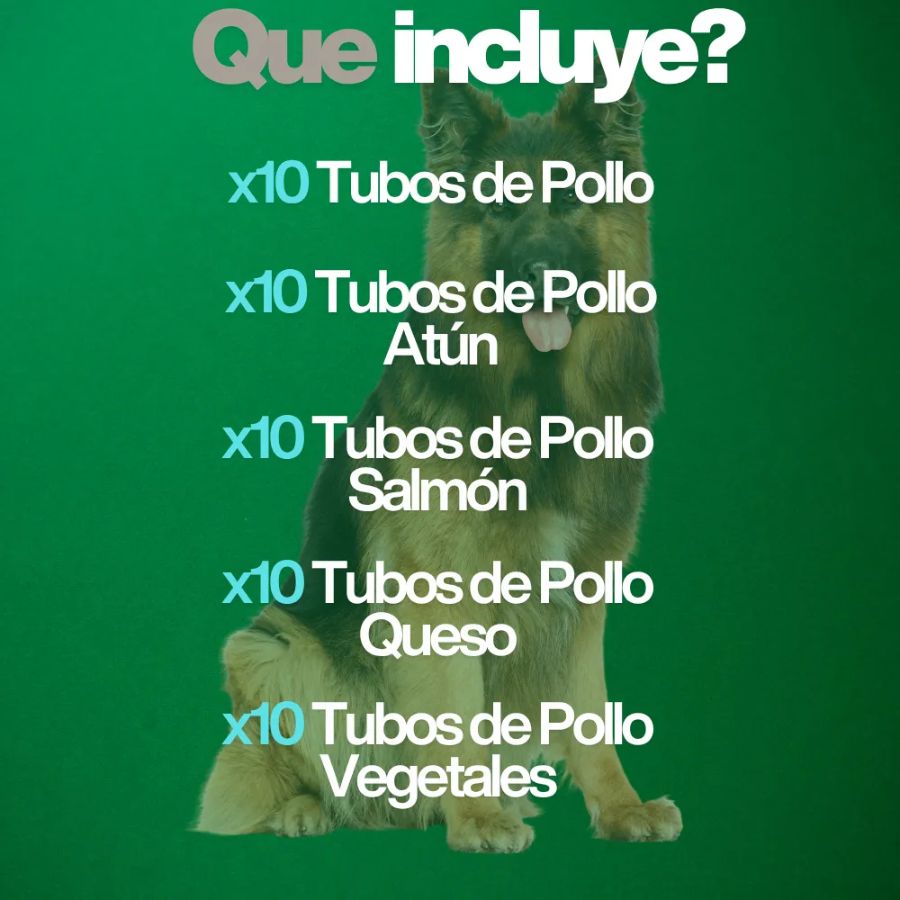 Snack Húmedo Para Perro Churu 50 Tubos Pollo Variedades, bajo en calorías y con ingredientes naturales. Ideal como premio, topping o hidratante diario.