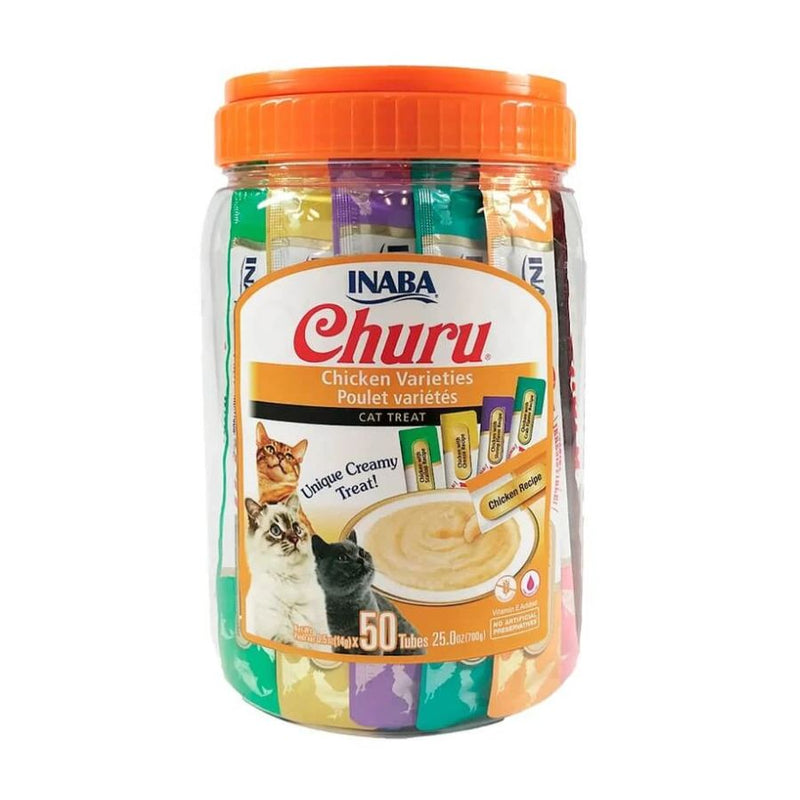 Churu Variedades De Pollo 50 Tubos