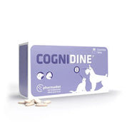 Cognidine 60 Comprimidos, suplemento natural para perros y gatos, sin pollo ni conservantes, ideal para la salud cognitiva diaria. B-Pets
