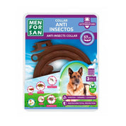 Collar Anti-Insectos para Perros Men for San, con extractos naturales que protegen contra pulgas, garrapatas y mosquitos hasta por 3 meses.