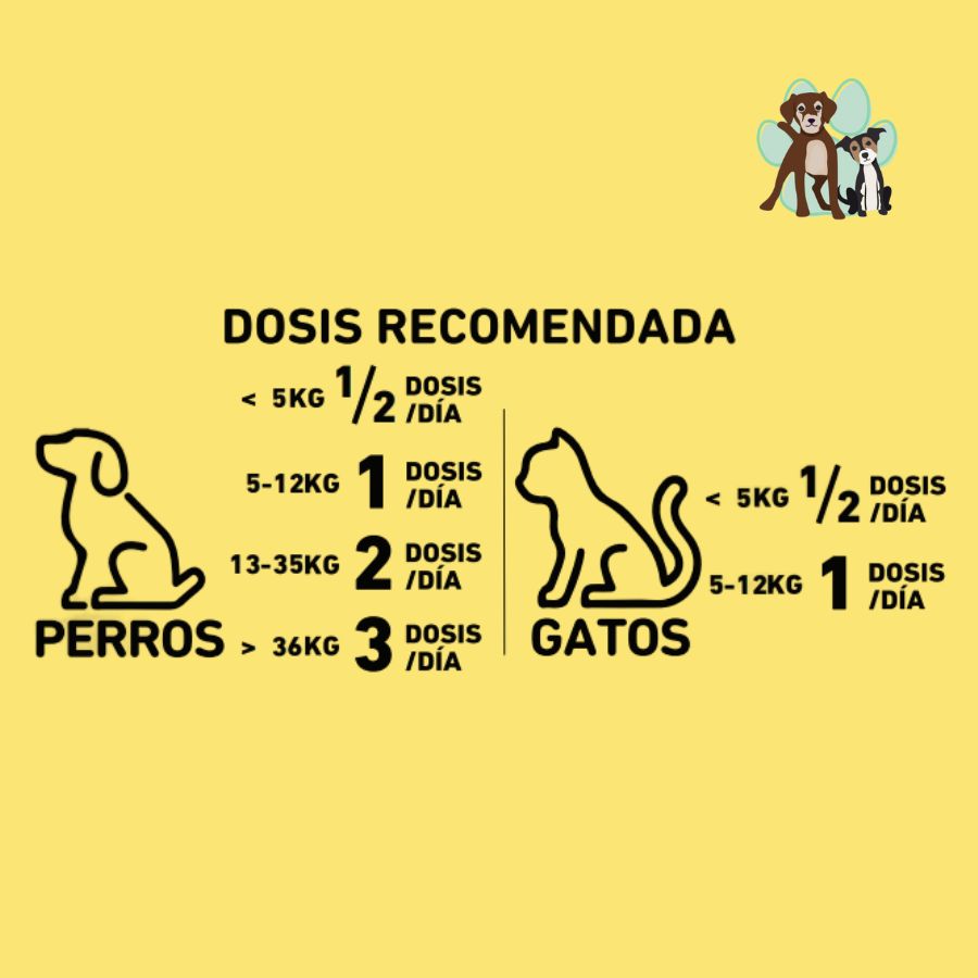 Condroprotector NUP! PETS 120g, suplemento en polvo para fortalecer articulaciones de perros y gatos. Alivia el dolor y mejora la salud ósea.