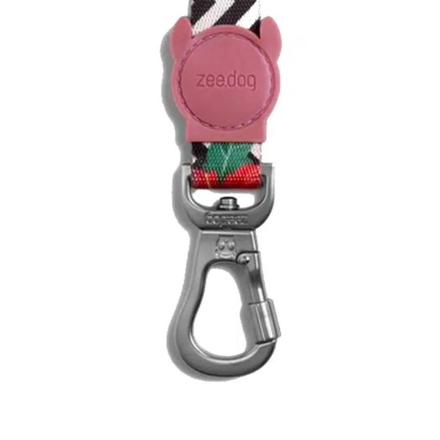 Correa ZeeDog Mahalo Leash: Robusta y segura para paseos diarios. 🐾 Con THE SUPER HOOK giratorio y material de poliéster teteron duradero. Diseño elegante y cómodo.