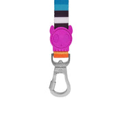 Correa ZeeDog Prisma Leash: Robusta y segura para paseos diarios. 🐾 Con THE SUPER HOOK giratorio y material de poliéster teteron duradero. Diseño elegante y cómodo.
