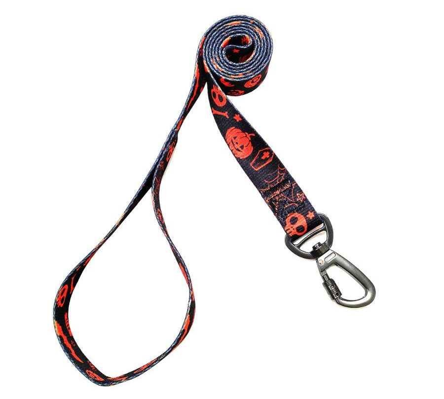Correa de Halloween para Perros WonderDog en tamaño XL - Diseño temático de Halloween resistente y duradero. bpets.cl