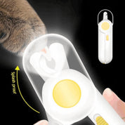Cortauñas con Luz LED para Mascotas: Precisión y seguridad en el corte de uñas. 🐾 Diseño ergonómico, antideslizante y antisalpicadura. Ideal para cuidado regular.