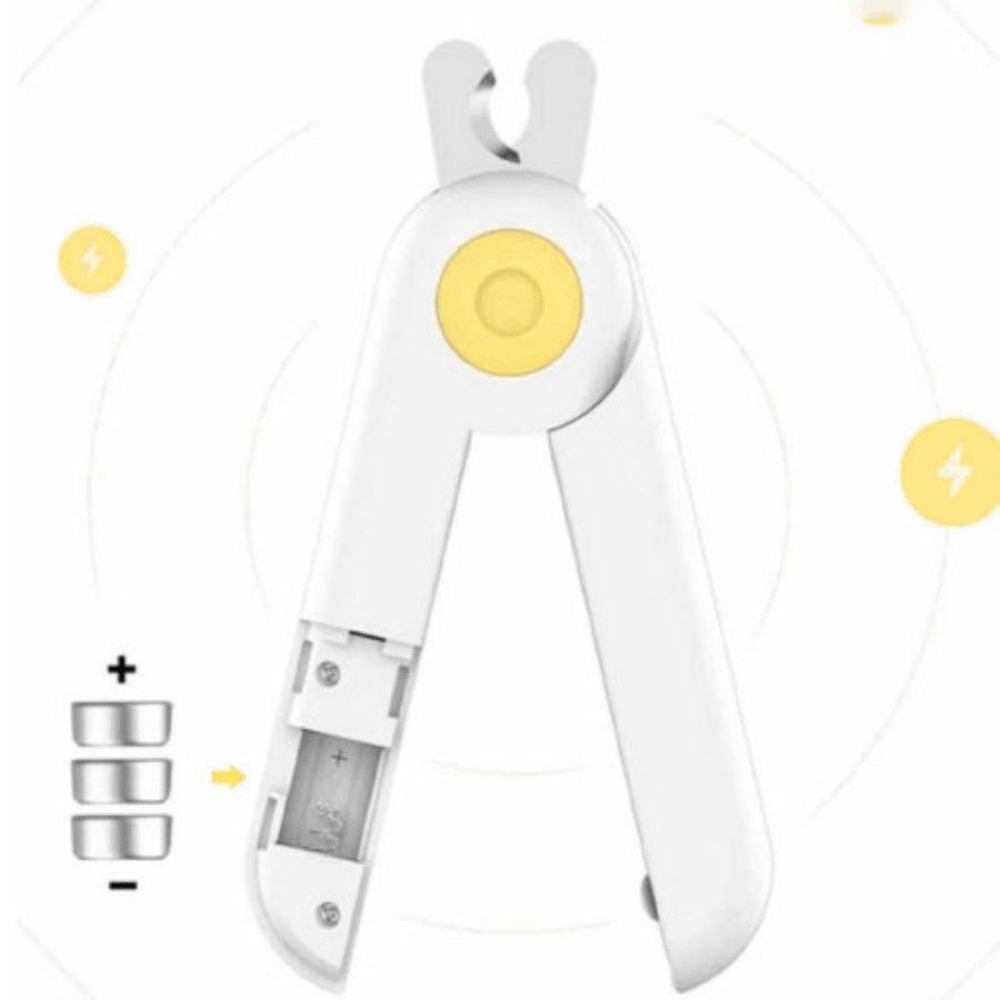 Cortauñas con Luz LED para Mascotas: Precisión y seguridad en el corte de uñas. 🐾 Diseño ergonómico, antideslizante y antisalpicadura. Ideal para cuidado regular.