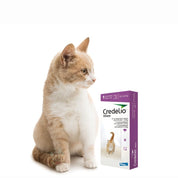 Credelio Gato 0.5 a 2 Kg 1 Comprimido elimina pulgas en 6h y protege 30 días con una sola dosis. Seguro, palatable y fácil de administrar.