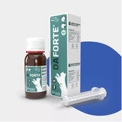Daforte 50 ML 🐾, suplemento digestivo con prebióticos y probióticos, ideal para controlar diarreas agudas y restaurar la salud intestinal.