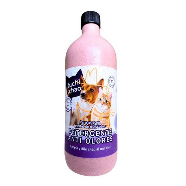 Detergente Antiolores Fuchi Chao 700 ml: potente detergente, desincrustante, desengrasante, desinfectante y eliminador de olores.