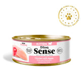 Dibaq Sense Alimento Húmedo Gatito Pollo y Manzana