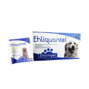 Ehliquantel Antiparasitario para Perros elimina tenias y nematodos en una sola dosis. Cómodo de administrar y altamente efectivo.