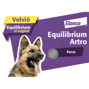 Equilibrium Artro 60 Comprimidos para Perros suplemento articular con glucosamina, Omega 3 y vitaminas para movilidad y cartílago saludable.