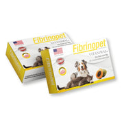 Fibrinopet 300 mg 30 comprimidos, antiinflamatorio natural con extracto de papaya, ideal para reducir edemas y mejorar la recuperación.