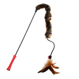 Gigwi Varita Felpa y Plumas para Gatos