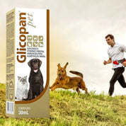 Glicopan Pet 125 ml suplemento líquido con 22 aminoácidos, vitaminas B y glucosa. Estimula el apetito, da energía y mejora el estado general de tu mascota. B-Pets