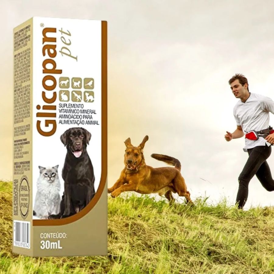 Glicopan Pet 125 ml suplemento líquido con 22 aminoácidos, vitaminas B y glucosa. Estimula el apetito, da energía y mejora el estado general de tu mascota. B-Pets