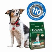 GoldeN Perros Adultos Razas Pequeñas Sabor Pollo y Arroz, alimento natural sin aditivos artificiales, con vegetales y alto valor nutricional.