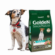 GoldeN Perros Adultos Razas Pequeñas Sabor Pollo y Arroz, alimento natural sin aditivos artificiales, con vegetales y alto valor nutricional.