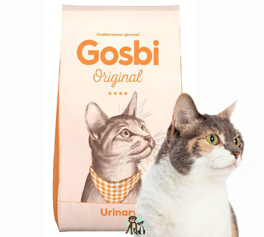 Gosbi Original Cat Urinary 3Kg, alimento funcional para gatos con sensibilidad urinaria. Protege la vejiga con ingredientes naturales y digestibles.