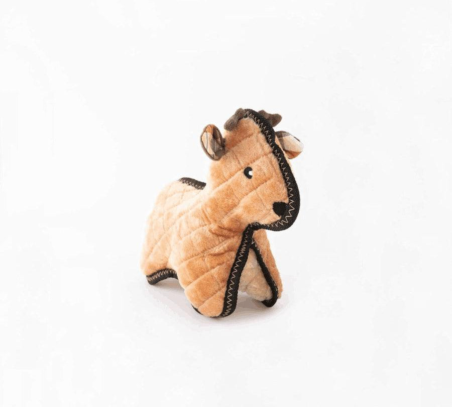 Descubre el Grunterz Reno Zippy Paws, el juguete para perros ultra-resistente con tecnología Z-Stitch. Perfecto para masticadores agresivos y equipado con gruñidor para diversión sonora. ¡Tu perro no podrá resistirse! 🎄🐾