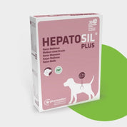 Hepatosil Razas Medianas 30 Comprimidos, suplemento con silibina, zinc y vitaminas para proteger el hígado y apoyar la función hepática en perros. B-Pets
