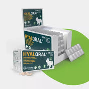 Hyaloral Razas Pequeñas y Medianas condroprotector con colágeno y ácido hialurónico. Mejora movilidad, articulaciones y previene inflamación. Bpets