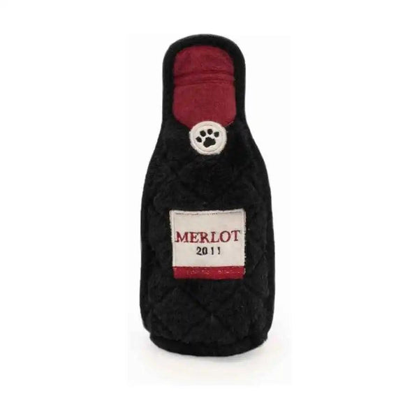 Transforma la hora del juego en una celebración con el Juguete Masticador con forma de Vino Merlot de Zippy Paws. Ideal para masticadores agresivos con su tecnología Z-Stitch y tapa chirriante reutilizable. ¡Diversión garantizada para tu perro! 🍷🐶