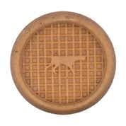 Juguete Waffle Masticable Sabor Tocino 🐾, duradero y divertido con aroma a tocino, ideal para masticar y jugar con snacks. Apto para perros activos.