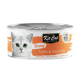 Kit Cat Gravy Series Atun & Salmon