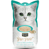 Kit Cat Purr Puree Atún y Fibra (Hairball) Snack Para Gatos