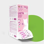 Lactadiet Gato Sobre proporciona nutrición completa con calostro, vitaminas y Omega 3, ideal para gatitos recién nacidos hasta el destete. B-Pets