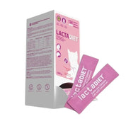 Lactadiet Gato Sobre proporciona nutrición completa con calostro, vitaminas y Omega 3, ideal para gatitos recién nacidos hasta el destete. B-Pets
