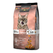LEONARDO Adulto Grain Free Salmón 1.8kg 🐟🌾, alimento sin granos con salmón fresco para gatos adultos. Hipoalergénico, enriquecido con chía y krill para salud digestiva y defensas fuertes