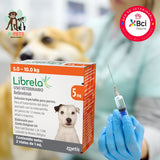 Librela – Inyección en consulta veterinaria
