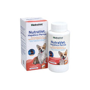 NutraVet Hepático para Perros suplemento con cardo mariano, metionina y antioxidantes. Favorece la salud del hígado y la eliminación natural de toxinas.
