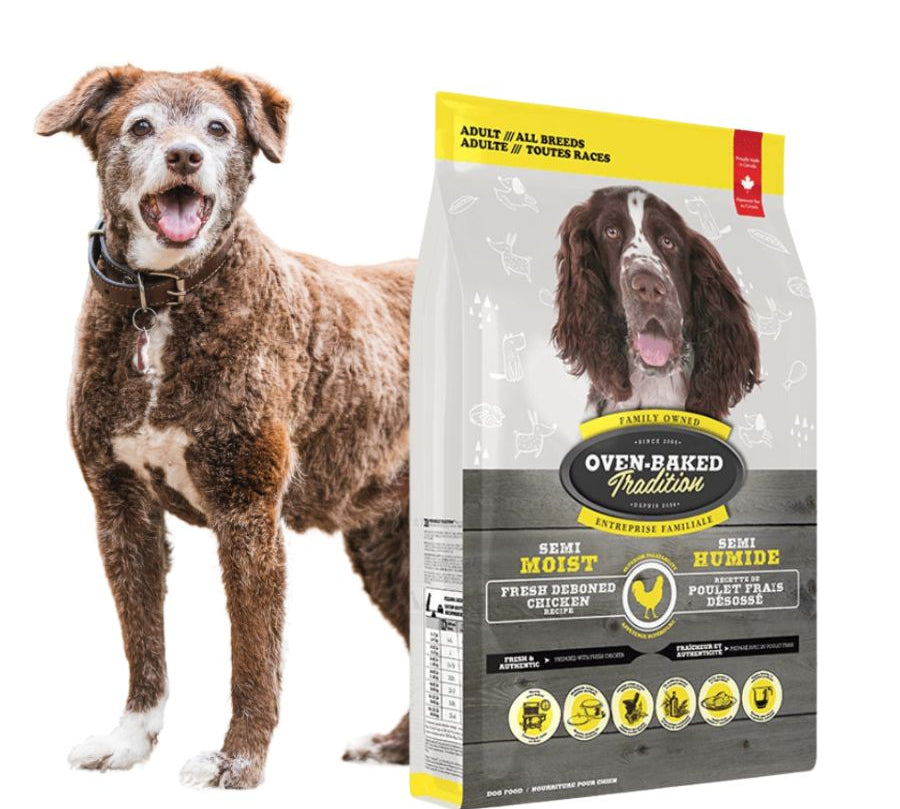 Oven-Baked Tradition Adult All Breeds Chicken: Alimento para perros adultos de todas las razas, cocido en horno para máxima nutrición.