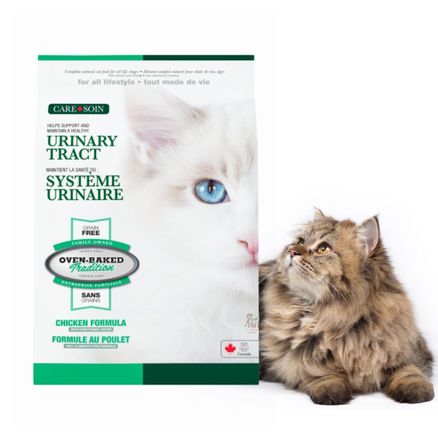 Oven Baked Tradition Libre de Granos Tracto Urinario 2.27 Kg alimento sin granos con pollo fresco que ayuda a mantener la salud urinaria y digestiva del gato.