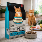 Oven-Baked Tradition Fish para Gatos: Cocinado en horno, rico en pescado, ideal para gatos adultos. Natural y sin conservantes.